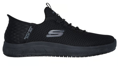 Skechers Slip-ins Work Slip Resistant Summits Colsin Men's Shoes Black New