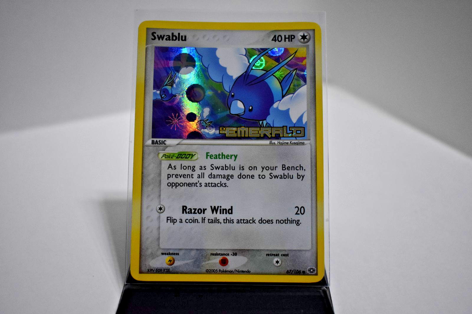 Pokémon TCG - Swablu 67/106 Emerald Reverse Holo - NM