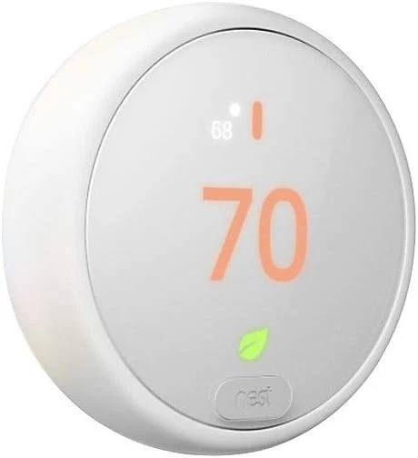 Google Nest Programmable Smart Thermostat E 3rd Gen T4000ES - White - Image 2 of 3