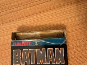Batman: El Videojuego (Nintendo NES, 1990) Cartucho y Caja 