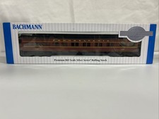 Bachmann 13802 Pennsylvania #130 , 72'  Heavyweight Observation W/lighted Int