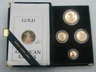1990 American Eagle Gold Buillion Coins 4 Pc. Proof Set, 1.85 oz., OGP Box & COA