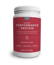 IsaLean  Performance Protein Strawberry Cream Flavor 33.1 OZ