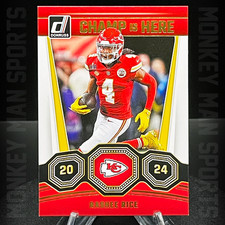 2024 Donruss Football - Rashee Rice - CHAMP IS HERE #4 MINT CHIEFS
