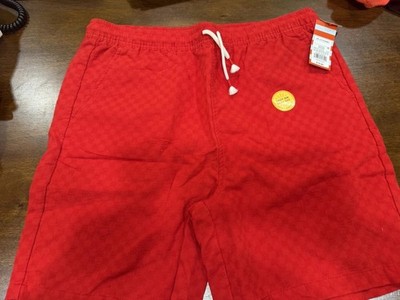 Boys Red Cat & Jack Husky Above The Knee Shorts 16/18 NWT 