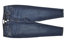 Lane Bryant Women Size 20 Mid Rise Super Stretch Skinny Jeans Blue Denim Zip