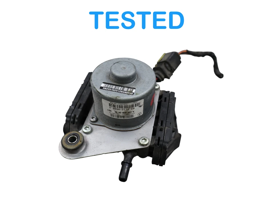 14-17 Mercedes B Electric Drive B250 Power Brake Booster 2424300632 OEM Foto 3 de 4