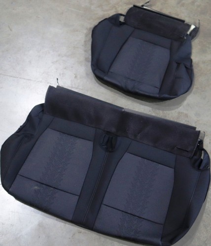 18-20 Ford F150 XLT Super Crew 4 Door Black Seat Covers Bottom Rear NTO OEM
