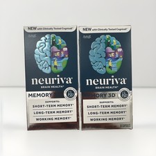 Neuriva Brain Health Memory 3D Supplement 50 Capsules ( LOT