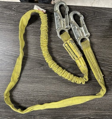 Miller 6' Safety Lanyard Internal Shock Absorbing Fall Protection Model  216WLS