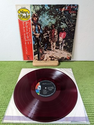 Creedence Clearwater Revival   Green River, LP-8816, RED, OBI, Japan LP, EX
