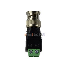 5PCS BNC Male CAT5 CCTV Video Adapter Coaxial Coax Balun Camera TV Connector