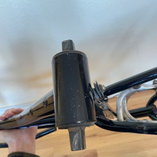 Vintage Haro Extreme Elevated Chainstay 21.5 MTB Triangle Frame 26 Black Large - Picture 17 of 17