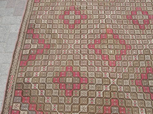 Kilim Rug | Vintage kilim rug | Turkish rug | Rugs for Living room | - Picture 5 of 10