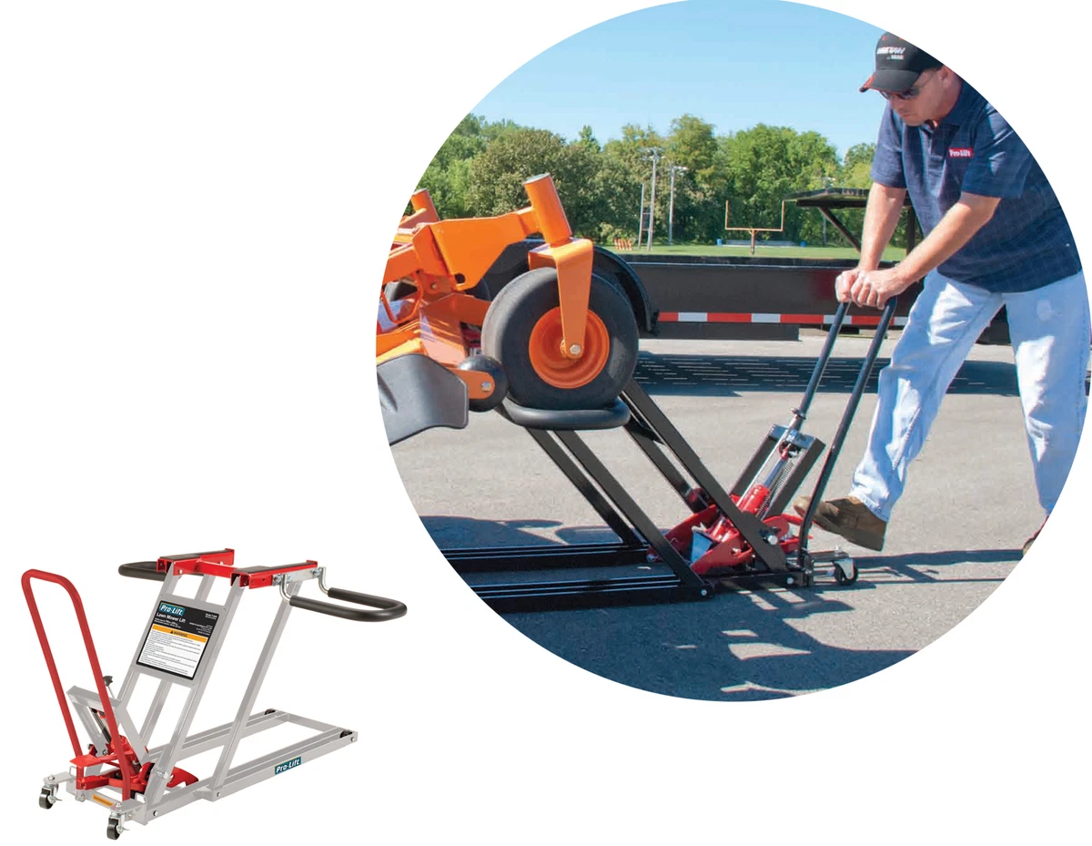Pro lift lawn mower jack new arrivals