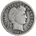 1905-O Barber Dime Nice Circulated VG/FINE! Complete Your Album!