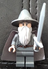 Lego 79010 Gandalf W/ Sword Minifigure from The Hobbit: The Goblin King Battle