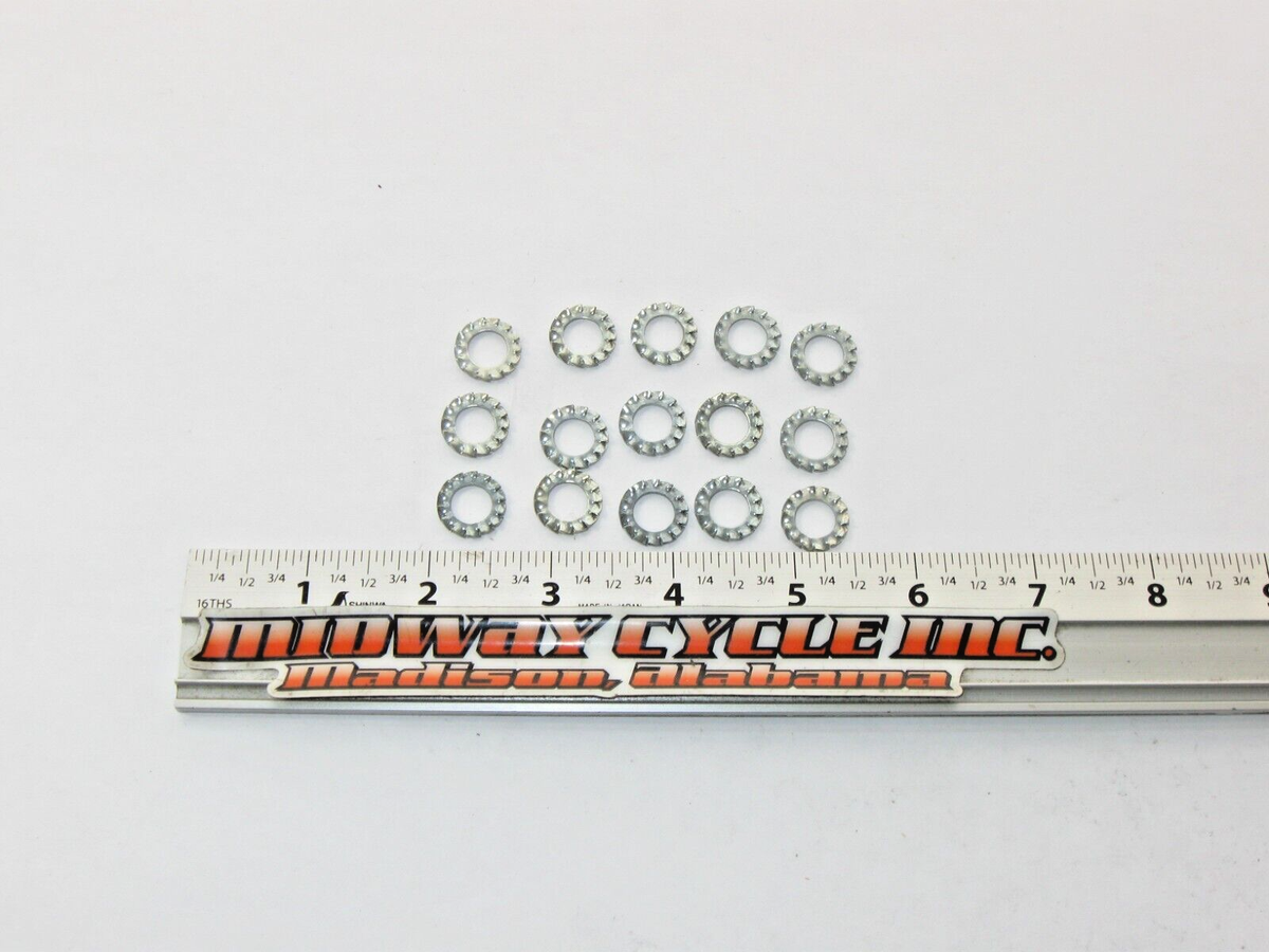 HONDA C70 CA100/102/200 S90 NOS OEM TOOTHED WASHERS 90552-001-000