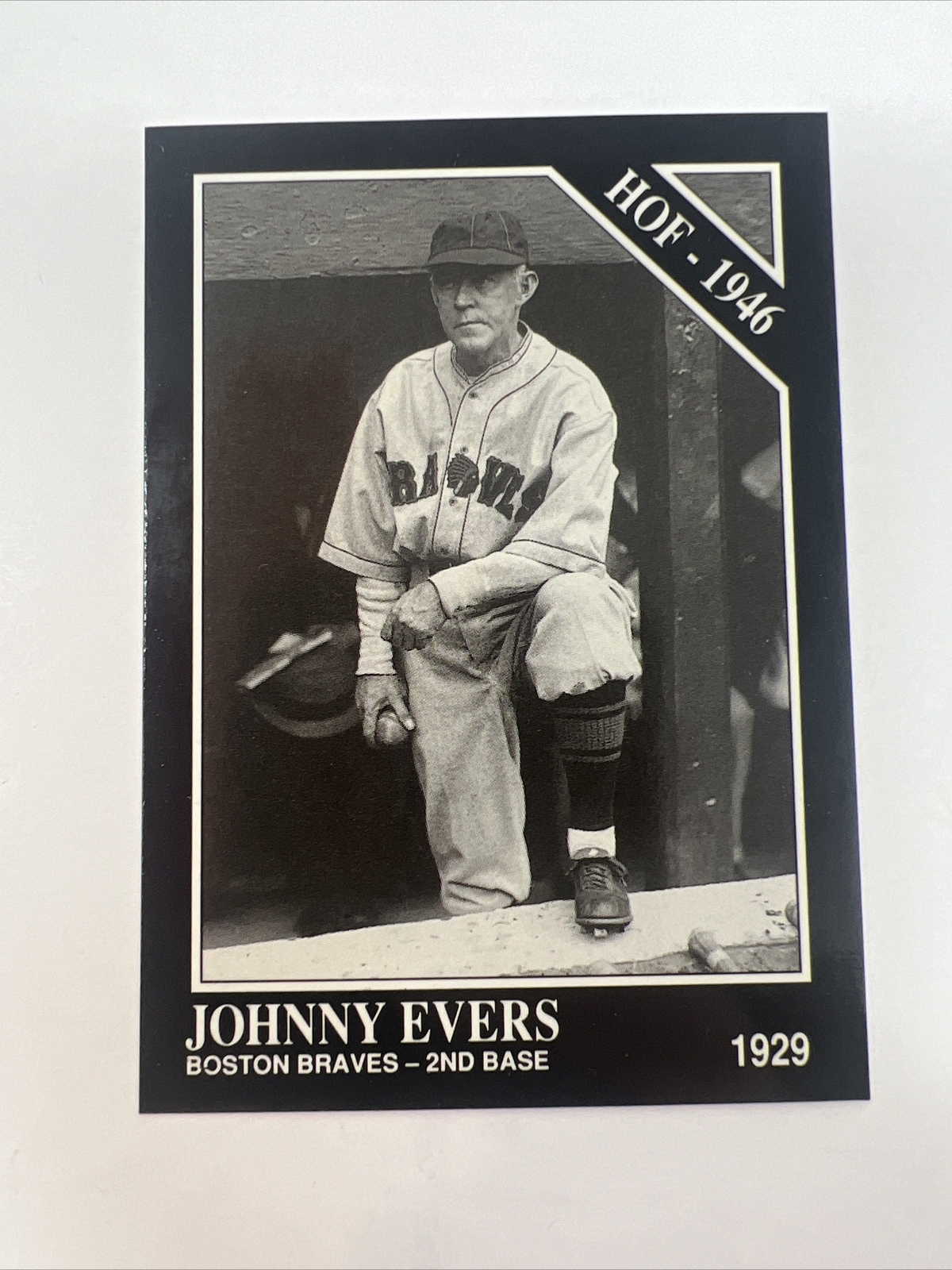 1991 Conlon Collection TSN #15 Johnny Evers