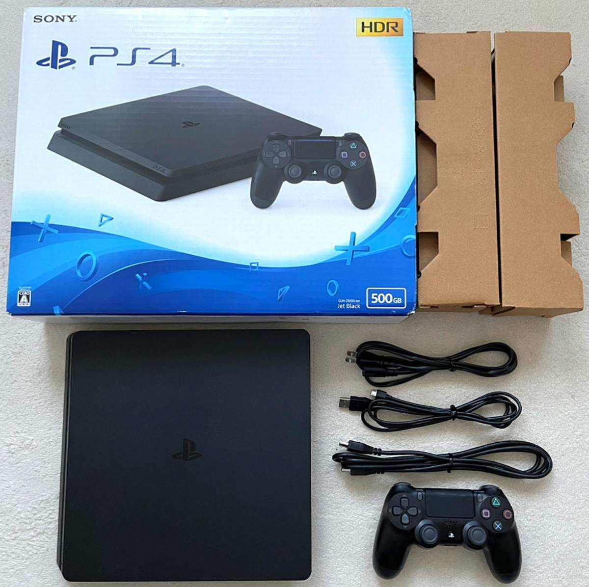 PlayStation 4 Jet Black PS4 (CUH-2100AB01) HDD 500GB SONY Consoles