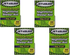 4X Jet-Asleep Double Strength Nighttime Sleep-Aid -Why Suffer