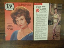 GLORIA  TALBOTT(Mr. Novak)June 9, 1963 -Detroit  TV Magazine Cover Article/Pages