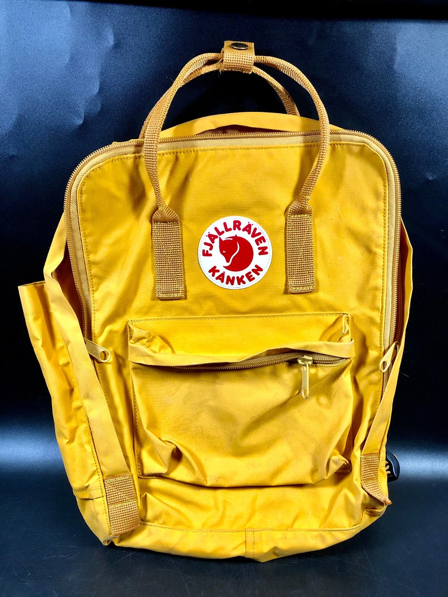 Fjallraven Kanken Classic Backpack Golden Ochre Yellow Padded Fj llr ven