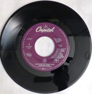 The Gap Band: Addicted To Your Love Radio Mix w/Rap / Without Rap CAPITOL B44490