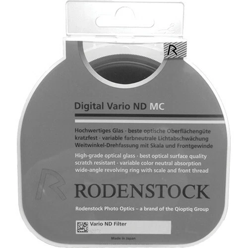 The Rodenstock 55mm Digital Vario ND MC Slim Filter  *SALE* - Image 2 of 3