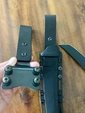 Leather & Kydex Drop Leg for Cold Steel Recon Tanto (no Knife Or Sheath)