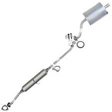 Stainless Steel Exhaust Resonator Muffler Kit fits 2005-2006 Honda Crv 2.4L