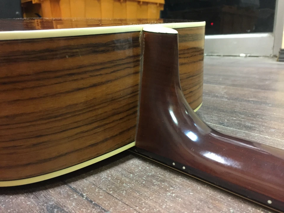 Vintage Fender 800 SX Acoustic Guitar Handcrafted with TKL Hardshell Case  - Image 4 of 4