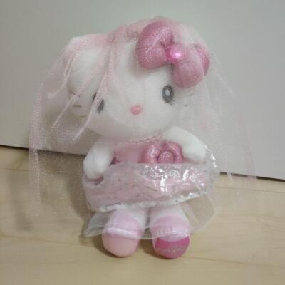 USJ Hello Kitty Plush 13.0” Wedding Veil Tiara Universal Studios