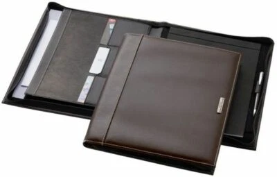 Balmain Paris Schreibmappe DIN A4 plus Premium Metall Geschenk Kugelschreiber