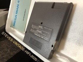 Mega Man 4 NES CARTRIDGE + MANUAL UK PAL ULTRA RARE (NES-4V-UKV) NEAR MINT L@@K!