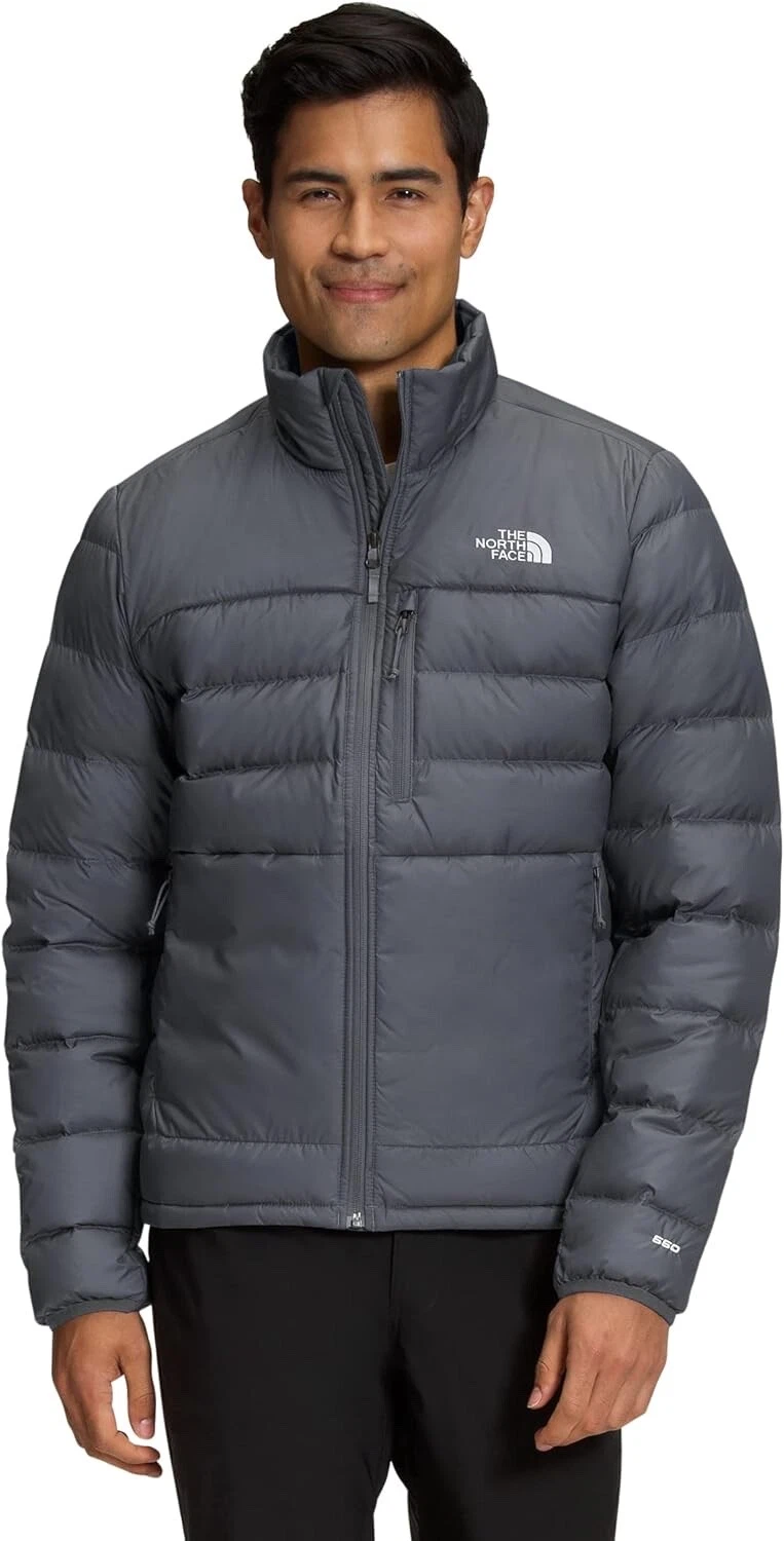 THE NORTH FACE Men's Aconcagua 2 Down Jacket, Vandis Grey, Small - NWT