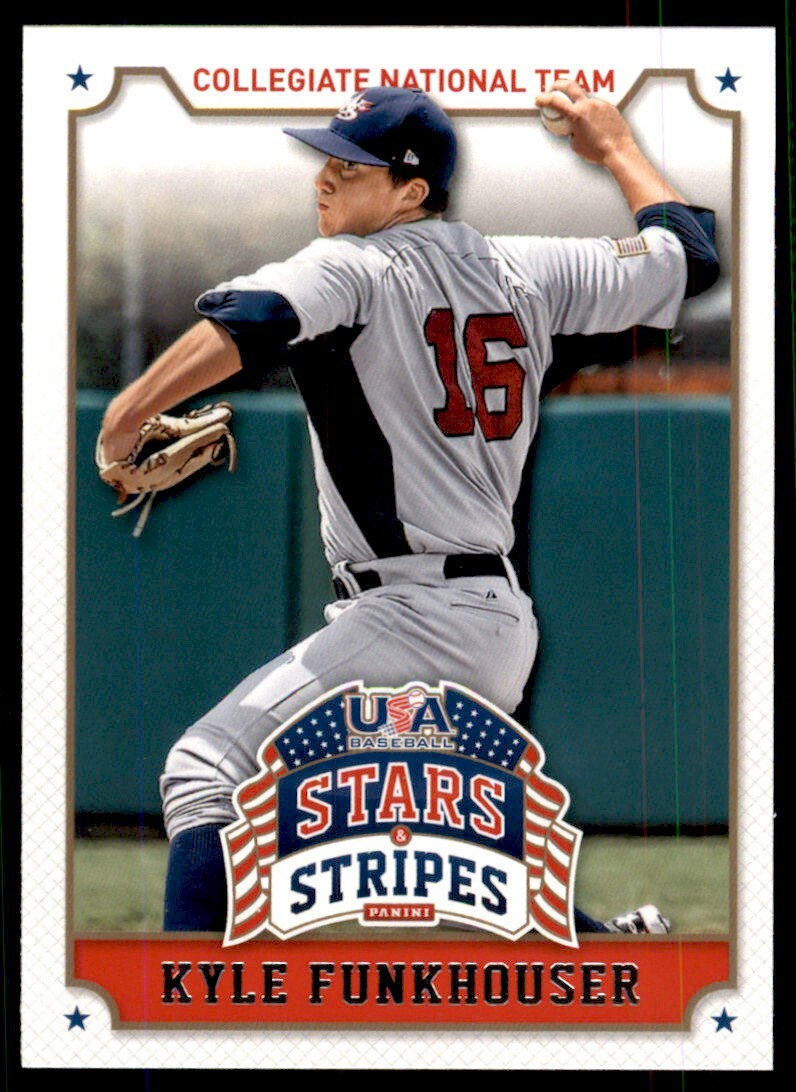 2015 Panini USA Stars & Stripes Kyle Funkhouser Rookie #61