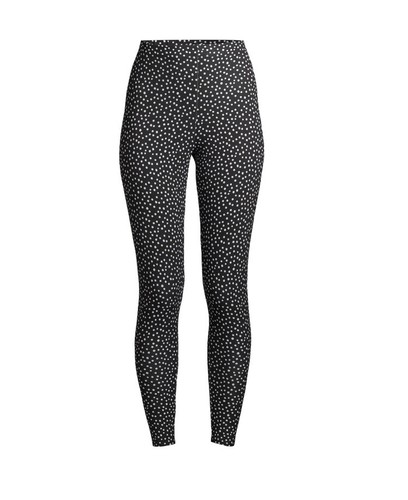 No Boundaries Juniors Ankle Legging Size Small (3-5) Black / White Polka  Dots | eBay