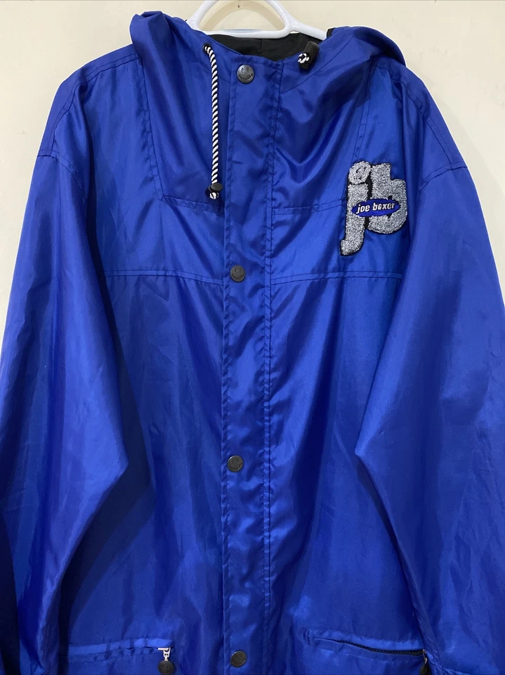 Chaqueta Joe Boxer Anorak Para Hombre Grande Bordada Foto 2 de 4