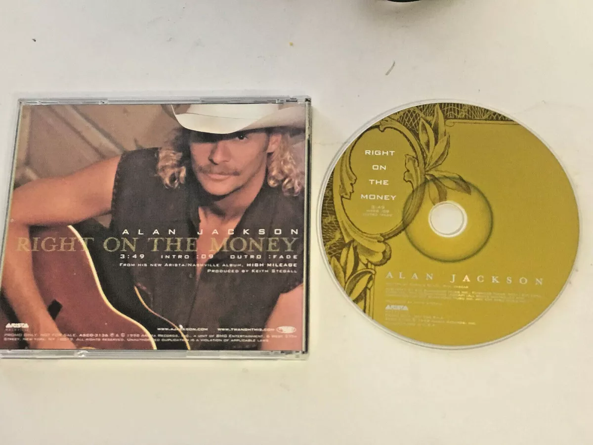 ALAN JACKSON "Right On The Money" PROMO DJ CD Single 1998 1 track | eBay