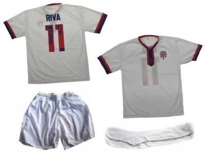 t-shirt maglietta Gigi Riva maglia O COMPLETINO SENZA MARCA LOGHI CAGLIARI