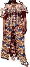 African Clothing For Women. Ankara Wax Dress. African Print Dress 100 Cotton.