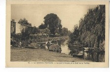 79 Le Marais Poitevin Le Port D Arçais Et Le Bief De La Taillée