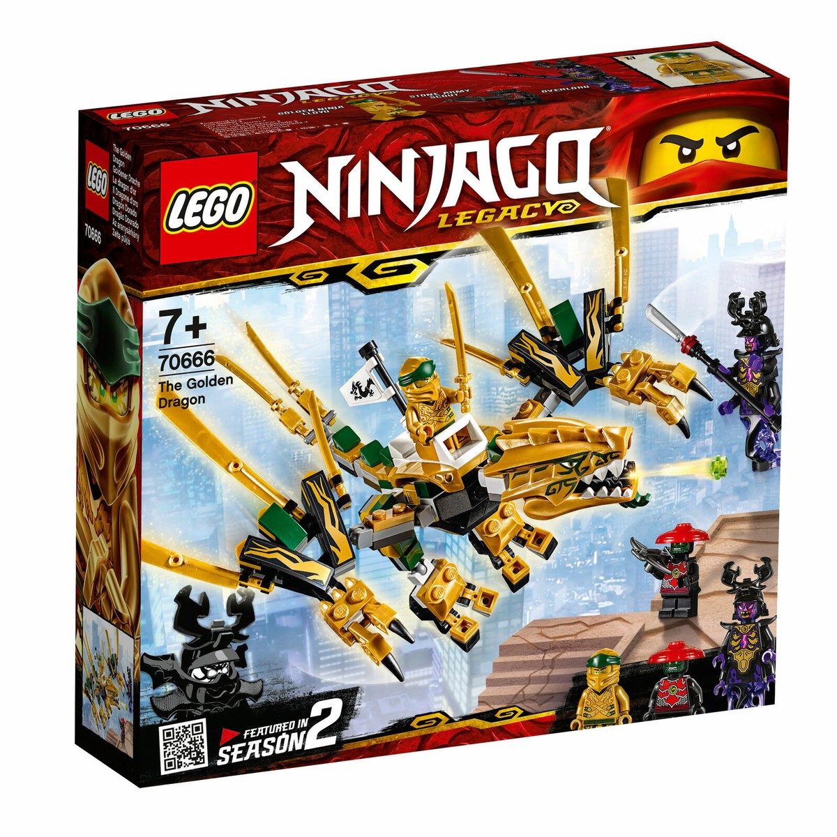 Lego Ninjago 70666 - The Golden Dragon NEW - FREE SHIPPING | eBay