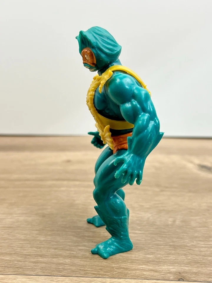 Boneco de ação vintage MOTU Mer-Man He-Man Masters of the Universe 1981 Taiwan Ma - Imagem 3 de 4