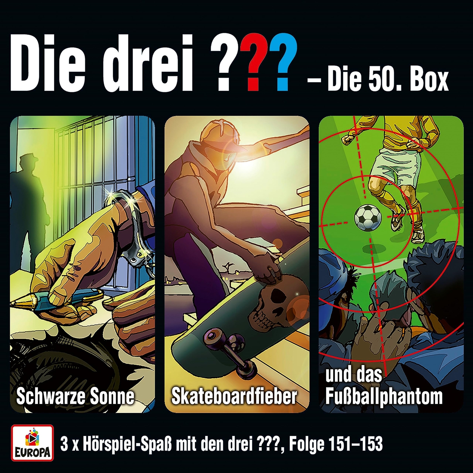 Die Drei ??? 50.Box (Folgen 151-153) (CD)