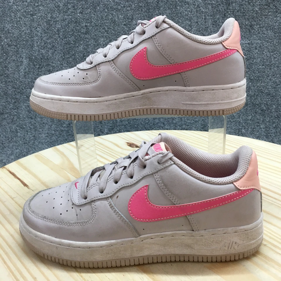 耐克鞋 Youth 5 Air Force 1 休闲运动鞋紫色皮革系带 FV5948-002 — 第 2/4 张图片