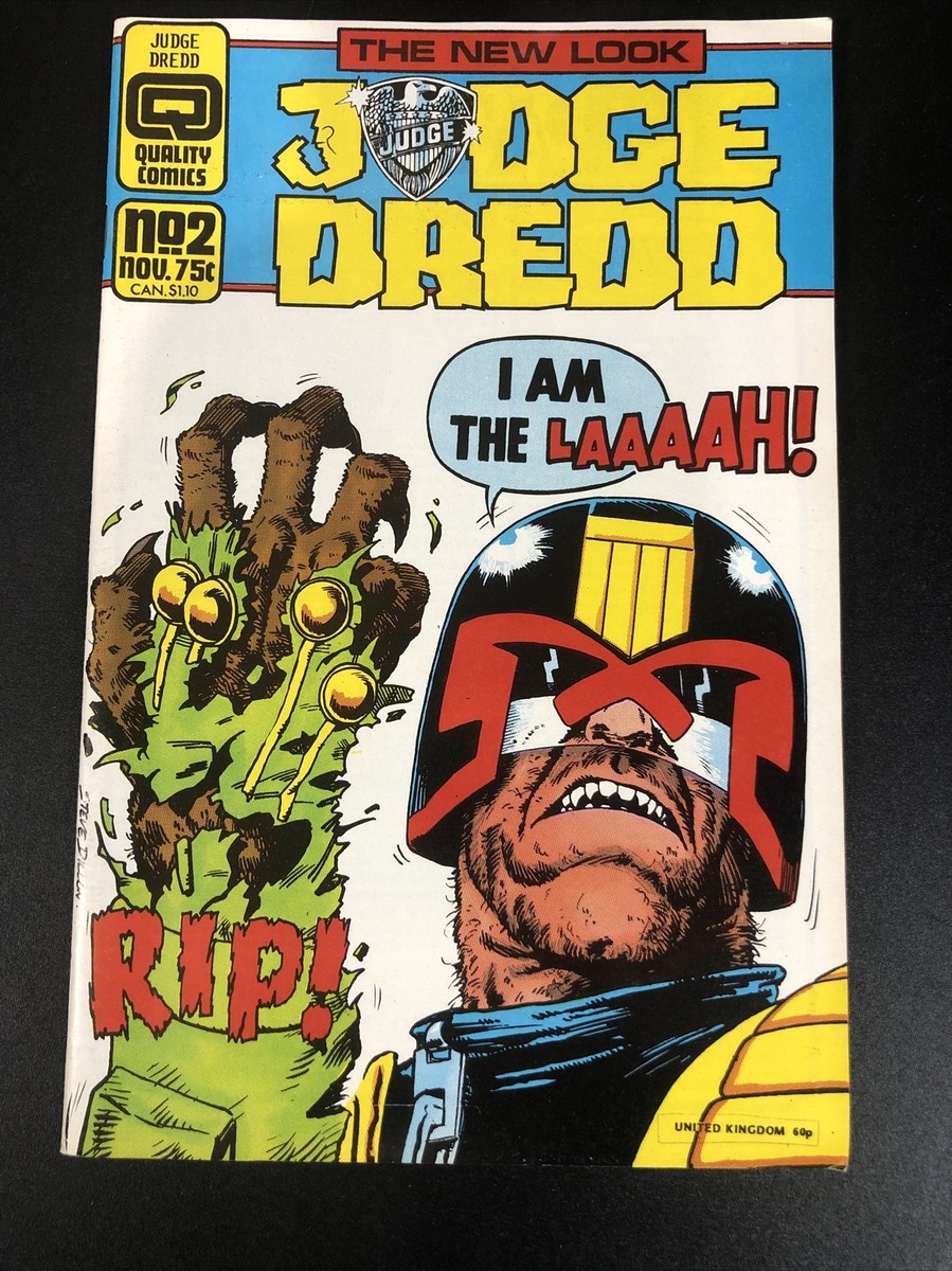 Quality Comics - The New Look Judge Dredd #2 - November 1986. | eBay