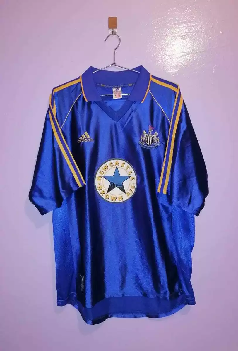 newcastle 98 99 away shirt