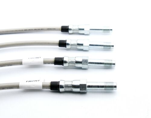 BMW E46 3 Series 318i-330i 1998-2006 brake upgrade - SAFEBRAKE Performance Hoses - Picture 2 of 12